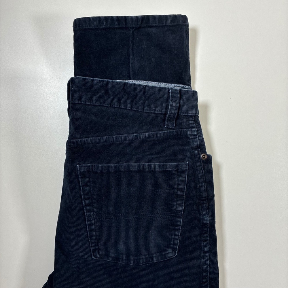 L.L. Bean Men's Navy Corduroy Pants
